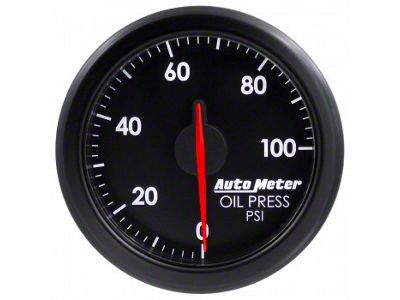 Auto Meter AirDrive Oil Pressure Gauge; Electrical (Universal; Some Adaptation May Be Required)