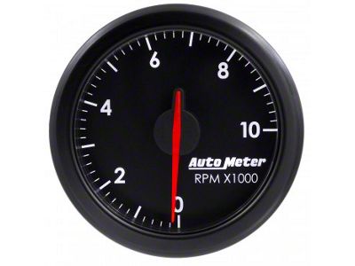 Auto Meter AirDrive Series 2-1/16-Inch Tachometer Gauge; 0-10000 RPM (Universal; Some Adaptation May Be Required)