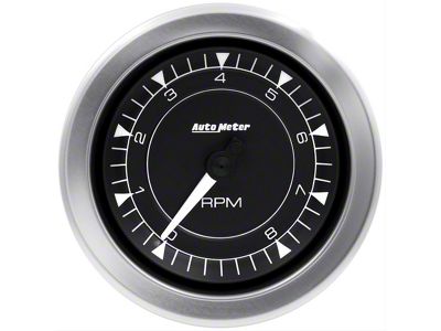 Auto Meter Chrono Tachometer; Electrical (Universal; Some Adaptation May Be Required)