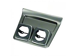 Auto Meter Shifter Console Dual Gauge Pod Mount; 2-1/16-Inch (10-15 Camaro)