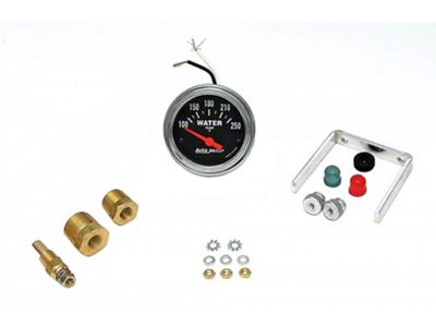 Auto Meter Traditional Chrome Water Temperature Gauge; Electrical (Universal; Some Adaptation May Be Required)