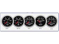 Auto Meter Voltmeter Gauge with COPO Logo; Electrical (Universal; Some Adaptation May Be Required)