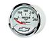 Auto Meter Water Temperature Gauge with Chevrolet Heritage Bowtie Logo; Electrical (Universal; Some Adaptation May Be Required)