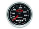 Auto Meter Water Temperature Gauge with Chevy Red Bowtie Logo; Mechanical (Universal; Some Adaptation May Be Required)