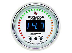 Auto Meter C2 Series 2-1/16-Inch Wideband Pro Air/Fuel Ratio Gauge; 10:1-20:1 AFR (Universal; Some Adaptation May Be Required)
