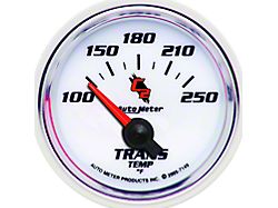 Auto Meter C2 Series 2-1/16-Inch Transmission Temperature; 100-250 Fahrenheit (Universal; Some Adaptation May Be Required)