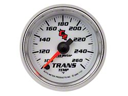 Auto Meter C2 Series 2-1/16-Inch Transmission Temperature; 100-260 Fahrenheit; Digital Stepper Motor (Universal; Some Adaptation May Be Required)