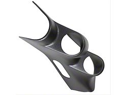 Auto Meter A-Pillar Dual Gauge Pod Mount; 2-1/16 Inch (97-02 Corvette C5)