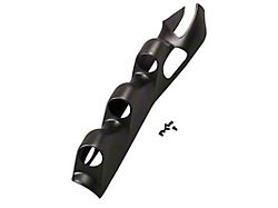 Auto Meter Full A-Pillar Triple Gauge Pod Mount; 2-1/16 Inch (05-13 Corvette C6)