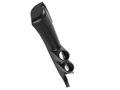 Auto Meter Full A-Pillar Dual Gauge Pod Mount; 2-1/16 Inch (05-09 Mustang Convertible)