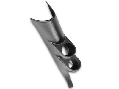 Auto Meter Full A-Pillar Dual Gauge Pod Mount; 2-1/16 Inch (05-09 Mustang Coupe)