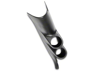 Auto Meter Full A-Pillar Dual Gauge Pod Mount; 2-1/16 Inch (10-14 Mustang Coupe)