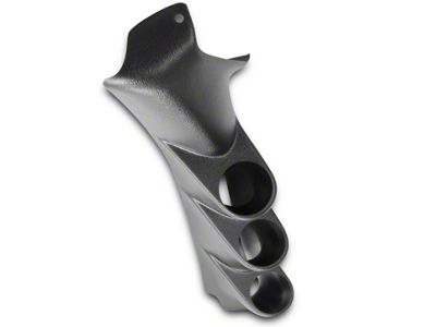 Auto Meter Full A-Pillar Triple Gauge Pod Mount; 2-1/16 Inch (01-04 Mustang Convertible)