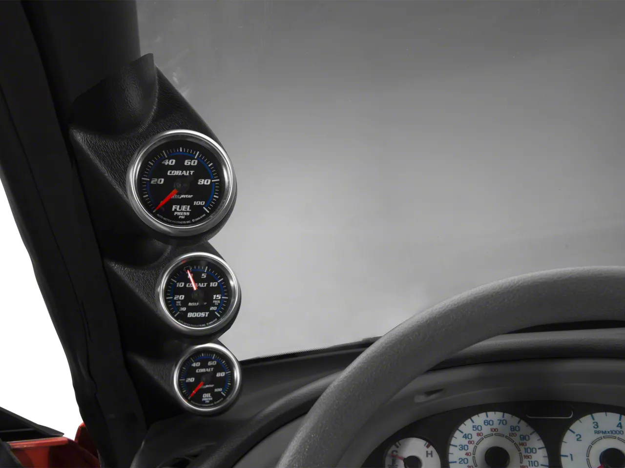 AutoMeter 12101 AutoMeter Pillar Gauge Pods | Summit Racing