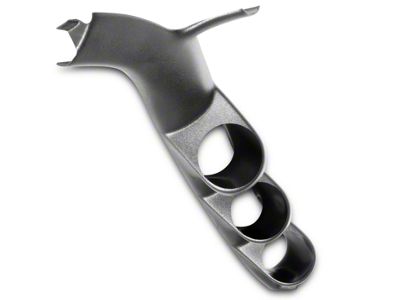 Auto Meter Full A-Pillar Triple Gauge Pod Mount; 2-5/8 Inch (87-93 Mustang Coupe)