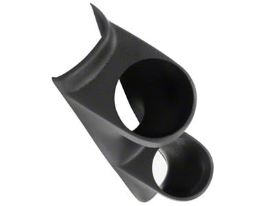 Auto Meter A-Pillar Dual Gauge Pod Mount; 2-5/8 Inch (79-93 Mustang)