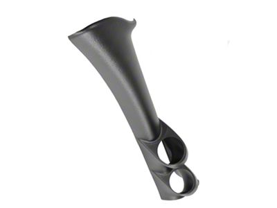 Auto Meter Full A-Pillar Dual Gauge Pod Mount; 2-1/16 Inch (94-02 Mustang Coupe)
