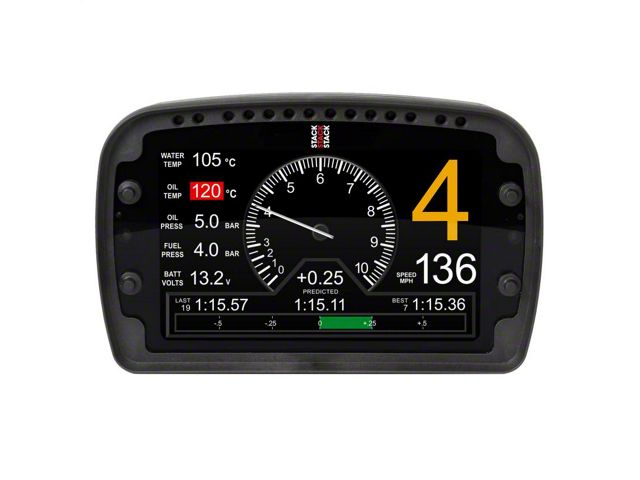 Auto Meter Stack Colour LCD Motorsport Display (Universal; Some Adaptation May Be Required)