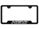 Autogold HEMI Slant Notched License Plate Frame; Chrome (Universal; Some Adaptation May Be Required)