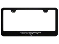Autogold SRT License Plate Frame; Ghost (Universal; Some Adaptation May Be Required)