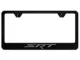 Autogold SRT License Plate Frame; Ghost (Universal; Some Adaptation May Be Required)