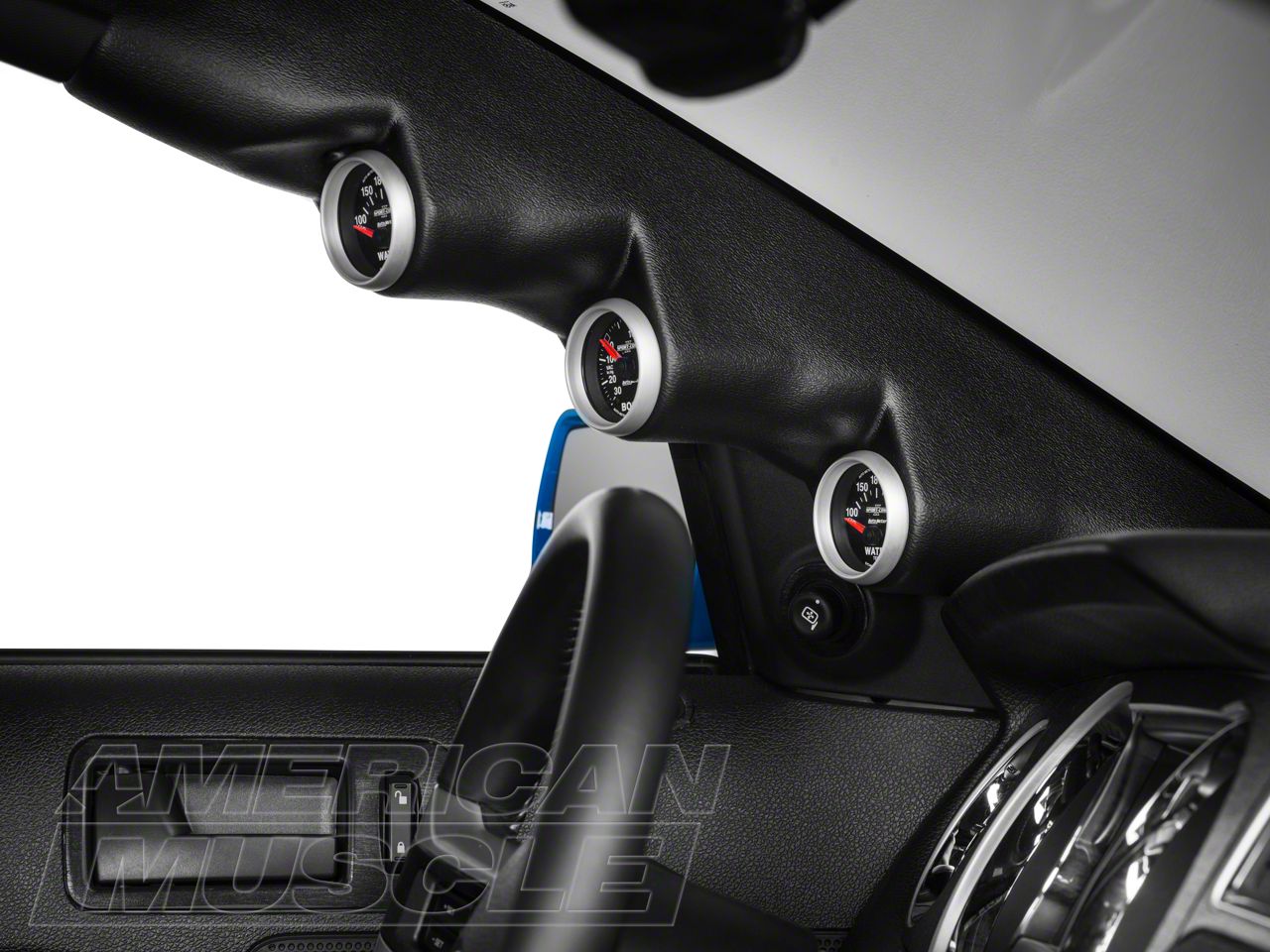 Find 94-02 98 99 00 01 Mustang A Pillar Gauge Pod Autometer 12120 In - Foto 4