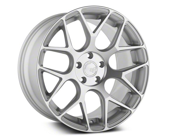 Avant Garde M590 Satin Silver Wheel; Rear Only; 20x10 (2024 Mustang)