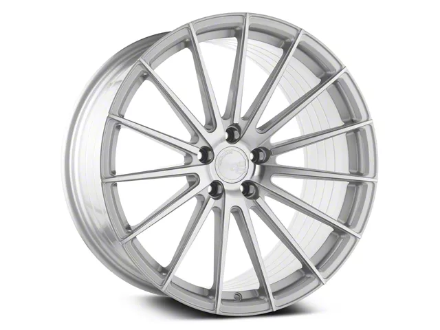 Avant Garde M615 Silver Machined Wheel; Rear Only; 20x10 (2024 Mustang)