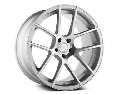 Avant Garde M510 Satin Silver Wheel; Rear Only; 19x9.5 (15-23 Mustang GT, EcoBoost, V6)