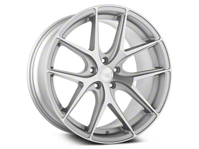 Avant Garde M580 Satin Silver Wheel; Rear Only; 20x10 (05-09 Mustang)