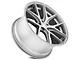 Avant Garde M580 Satin Silver Wheel; Rear Only; 20x10 (15-23 Mustang GT, EcoBoost, V6)
