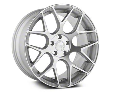 Avant Garde M590 Satin Silver Wheel; Rear Only; 20x10; 43mm Offset (05-09 Mustang)