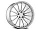Avant Garde M615 Silver Machined Wheel; Rear Only; 20x10 (15-23 Mustang GT, EcoBoost, V6)