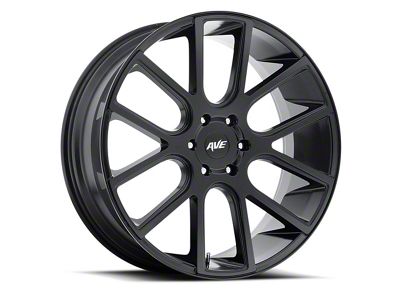 Avenue A614 Satin Black Wheel; 20x9; 35mm Offset (10-14 Mustang)