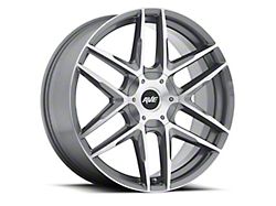 Avenue A613 Silver Machined Wheel; 22x9; 35mm Offset (11-23 AWD Charger)