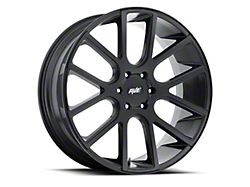 Avenue A614 Satin Black Wheel; 20x9; 35mm Offset (24-26 Mustang GT, EcoBoost)