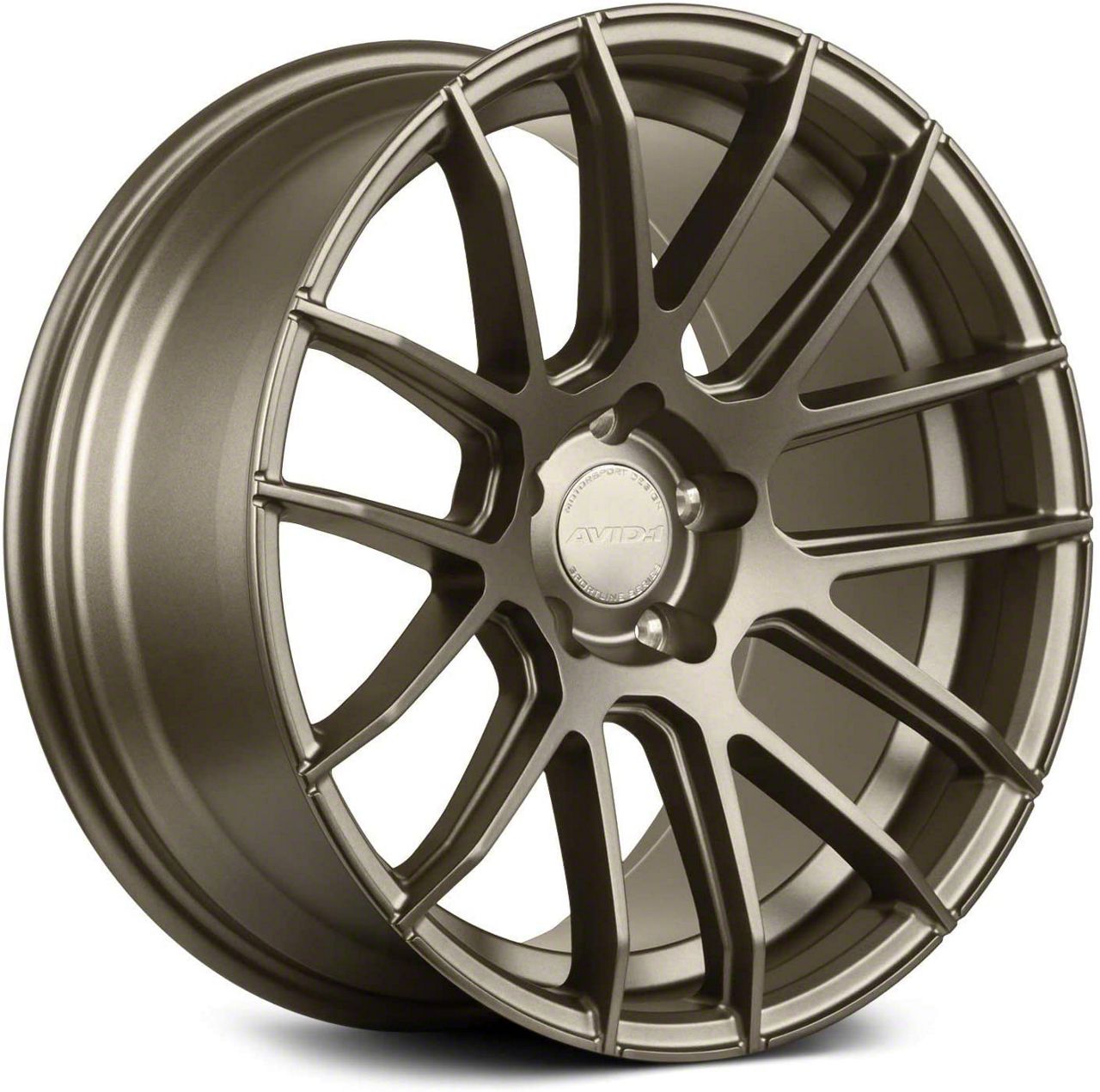 Avid.1 Wheels Mustang SL-01 Matte Bronze Wheel; 18x9.5; 38mm Avid.1 Wheels Mustang SL-01 Matte Bronze Wheel; 18x9.5; 38mm