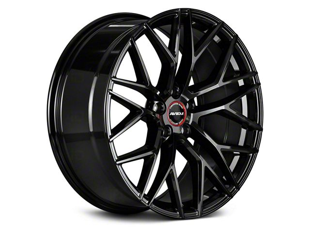 Avid.1 Wheels SL-03 Gloss Black Wheel; Rear Only; 20x10 (05-09 Mustang)