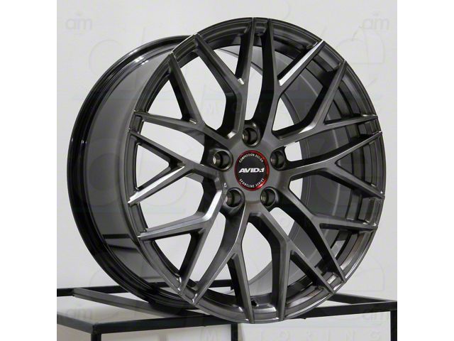 Avid.1 Wheels SL-03 Hyper Black Wheel; Rear Only; 20x10 (10-14 Mustang)