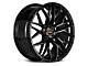 Avid.1 Wheels SL-03 Gloss Black Wheel; Rear Only; 20x10 (15-23 Mustang GT, EcoBoost, V6)