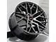 Avid.1 Wheels SL-03 Hyper Black Wheel; Rear Only; 20x10 (15-23 Mustang GT, EcoBoost, V6)