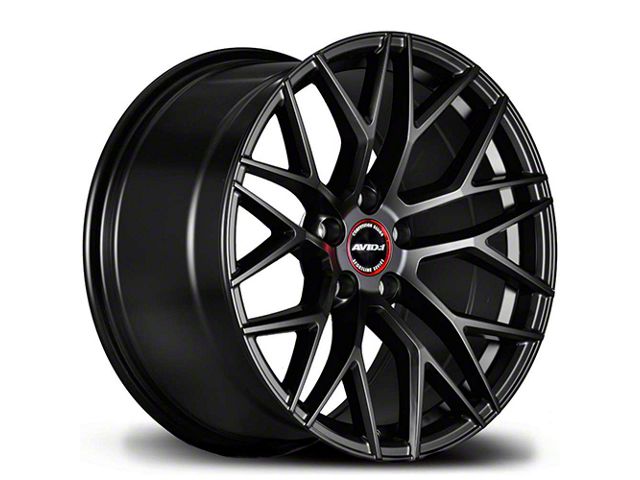 Avid.1 Wheels SL-03 Matte Black Wheel; Rear Only; 20x10 (15-23 Mustang GT, EcoBoost, V6)