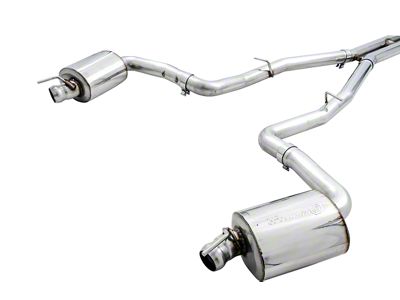 AWE Touring Edition Cat-Back Exhaust; Non-Resonated (15-23 6.2L HEMI Challenger)