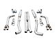 AWE Track Edition Cat-Back Exhaust with Quad Chrome Silver Tips (15-23 6.2L HEMI Challenger)