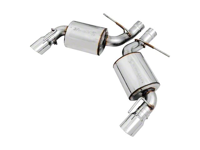 AWE Touring Edition Axle-Back Exhaust with Dual Chrome Silver Tips (16-24 Camaro LT1 & SS w/o NPP Dual Mode Exhaust)