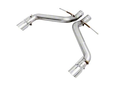 AWE Track Edition Axle-Back Exhaust with Dual Chrome Silver Tips (16-24 Camaro SS w/o NPP Dual Mode Exhaust)