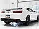 AWE Track Edition Cat-Back Exhaust with Quad Diamond Black Tips; Resonated (16-24 6.2L Camaro Coupe w/ NPP Dual Mode Exhaust)
