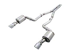 AWE Touring Edition Cat-Back Exhaust with Chrome Silver Tips; Non-Resonated (15-23 6.4L HEMI Charger)