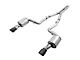 AWE Touring Edition Cat-Back Exhaust with Diamond Black Tips; Non-Resonated (15-23 6.4L HEMI Charger)