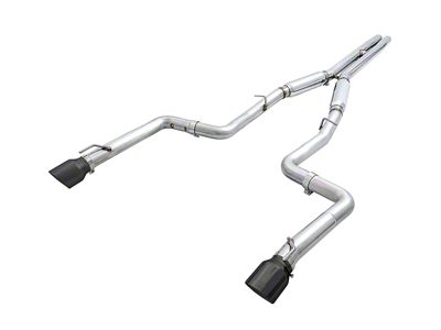 AWE Track Edition Cat-Back Exhaust with Diamond Black Tips (17-23 5.7L HEMI Charger)